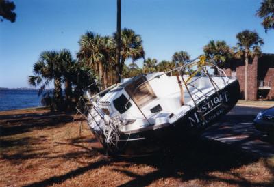 Hurricane Ivan damage