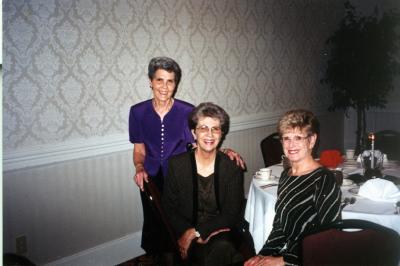 Barbara Hayslett, Sharon Bishop, Millie Ostererle
