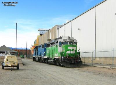 BNSF 2822 At Longmont, CO