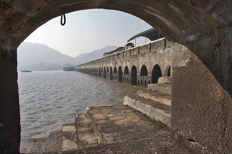 The Quay at the Elephanta Caves