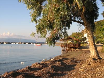 dawn beach Katelios