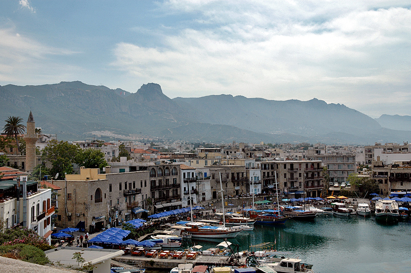 Girne from the castle