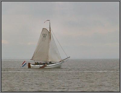 Sailing on the Wadden Sea