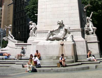 Battle of the Maine Memorial at Columbus Circle NYC