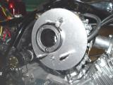 APPLY A DAB OF SILICONE TO THE BRACKET BOLTS WHILE USING LOCKNUT'S ON THE BACK