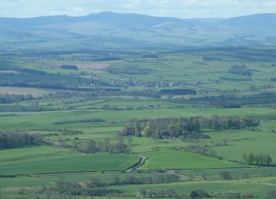 Lilliesleaf village in the distance.jpg