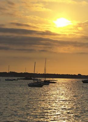 Sun Rise at Hyannis Marina