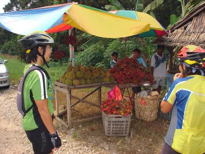 roadside fruit stall