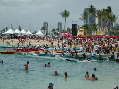 Lahaina to Waikiki Canoe Race