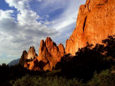 Summer Tourist Stop, Garden of the Gods