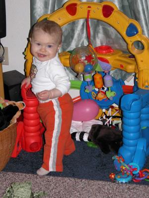 Dylan standing
