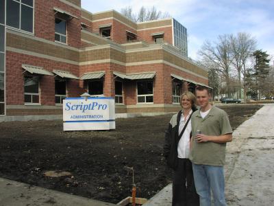 One of the new Buildings