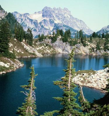 Crawford Lake and Bears Breast Mountain