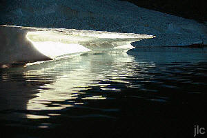 Iceberg at Glacier Lake