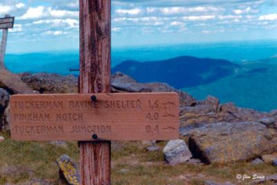 Mt Washington sign