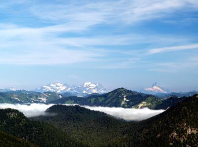 Monte Cristo area from French Ridge