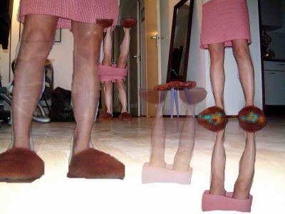 Many of Mari's legs