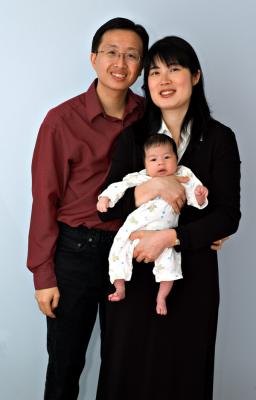 Family Portraits @ 1 month