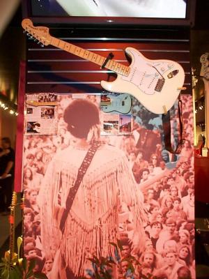 Jimi Hendrix Woodstock Strat replica