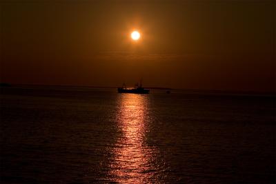Sunset on Faxafloi