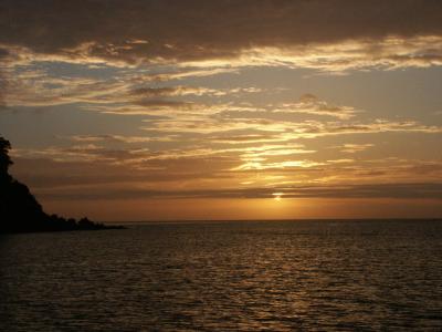 Sunset @ Gt Barrier Is. 29 Nov 2002
