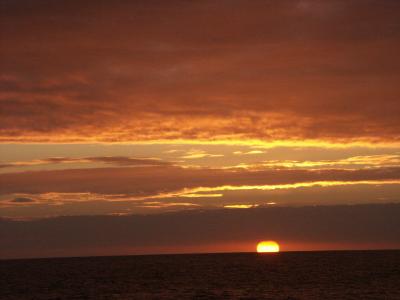 Sunset @ Gt Barrier Is. 30 Nov 2002