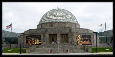 The Adler Planetarium on Chicago's Lakefront