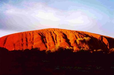 Uluru at sunrise (5am)