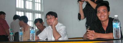 Meeting in Caoshi village Yonxin county.jpg