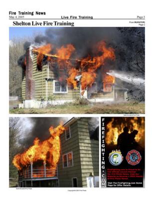 Fire Training News (pg. 3)  5/4/05