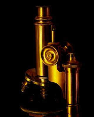 Old Microscope by Bob Cody