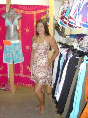 Nicole and the dress she almost bought...