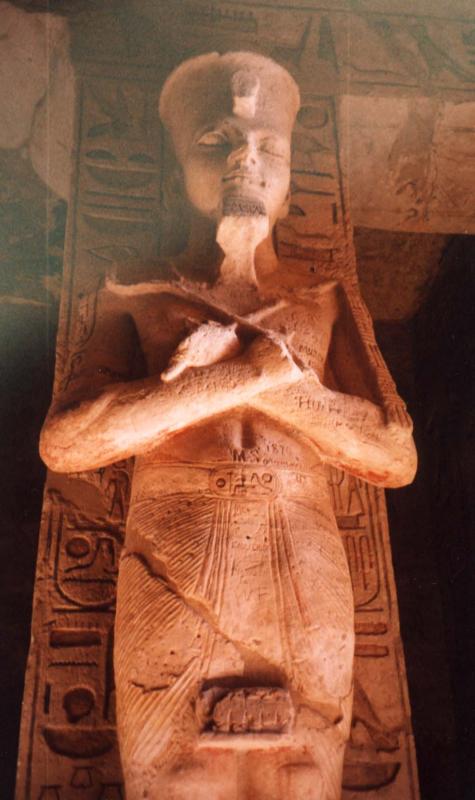 Statue at Abu Simbel