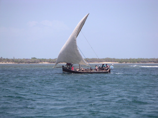 Fishing boat, Kilwa, Tanzania