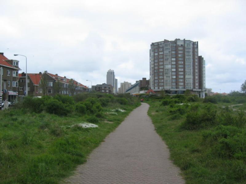 een bergopwaartse fietsrit