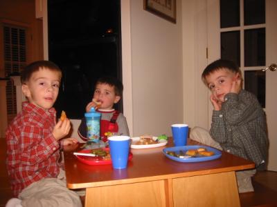 Sean, Carter and Hear-no-Evil