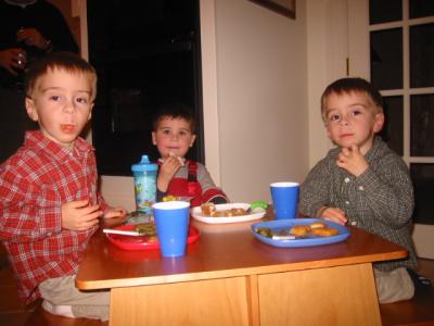 Sean, Carter and Brennan