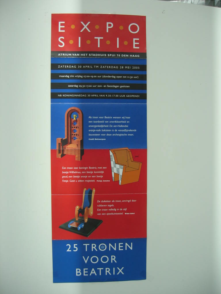 25 tronen voor beatrix