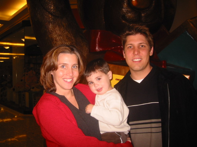 Renae, Carter and Uncle Danny