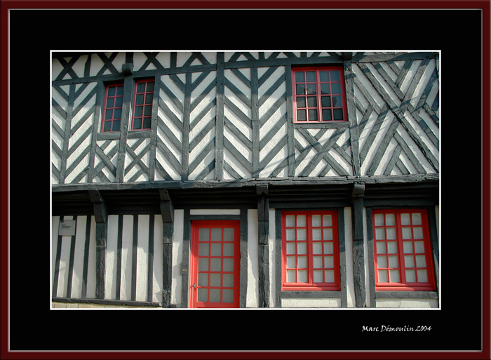 In a street of Bernay