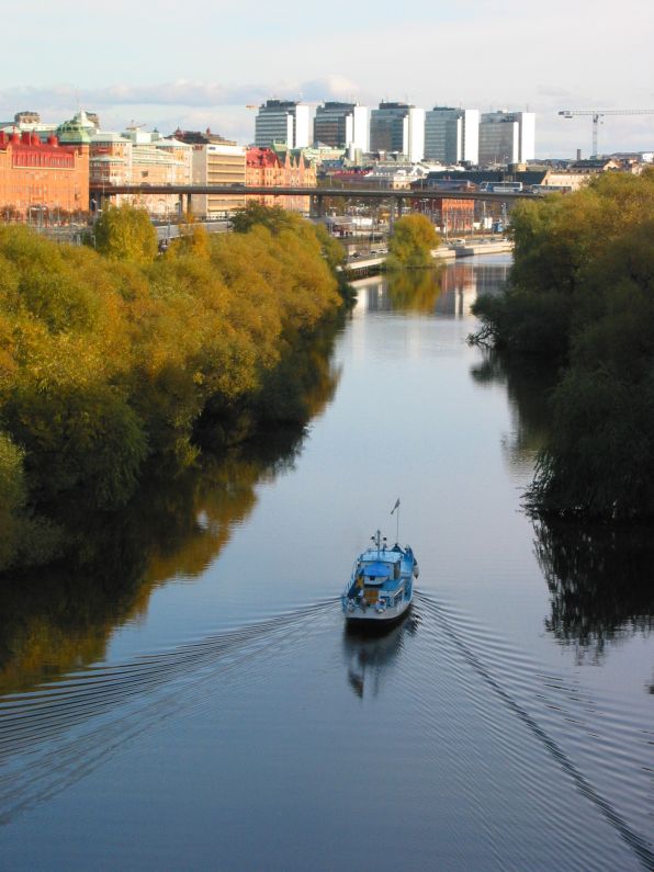 Stockholm City over Klara sj
