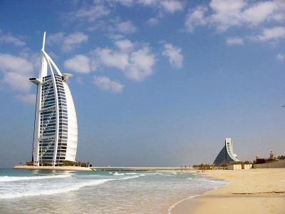 burg al arab and jumeirah beach hotels
