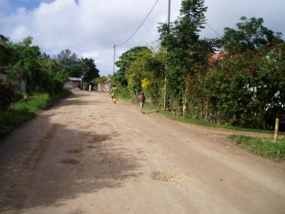 route vers la maison