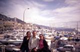 Elizabeth, myself and marcy at the monte carlo marina