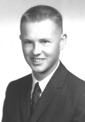 Dean, high school graduation, 1963