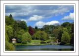 Looking back to the village ~ Stourhead