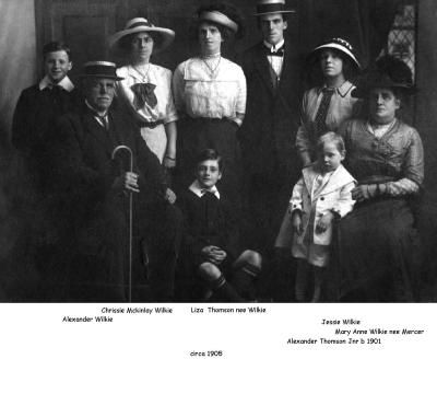 Wilkie Family 1905