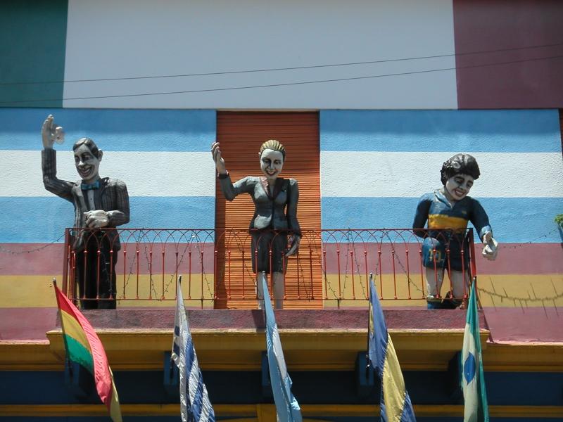 Gadrel, Evita & Maradona