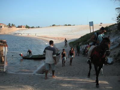 Barreirinhas - town beach