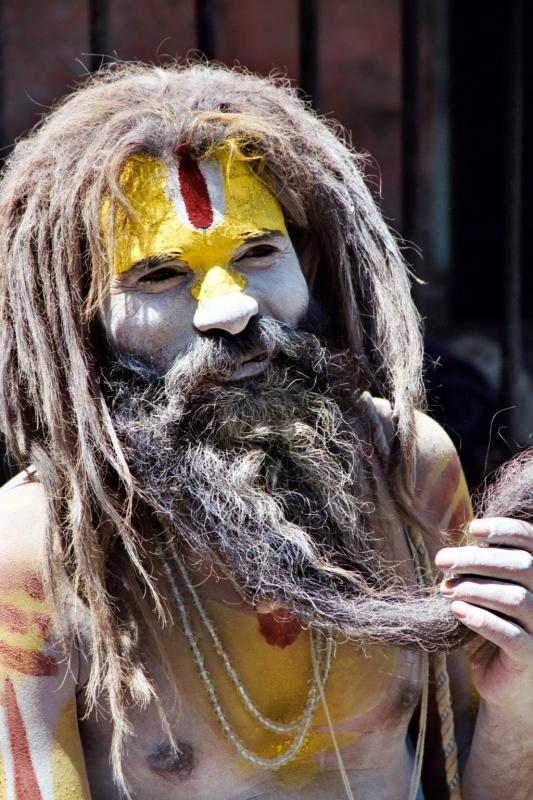 Bearded Sadhu at Pashupatinath, Kathmandu